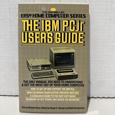The IBM PCjr User’s Guide Macmillan Easy Home Computer Series Michael Bane 1984 picture