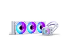 Phanteks Glacier One 360M25 G2 AIO Liquid CPU Cooler, White, RGB Pump Cap picture