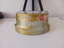 NEW SEALED Memorex DVD+RW 25 Pack 4x 4.7 GB 120 min Rewritable Spindle  picture