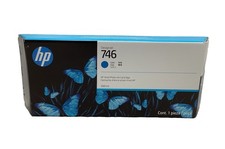 HP 746 DesignJet Cyan Vivid Photo Ink Cartridge, P2V80A, 300-ml picture