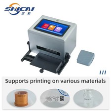 12.7mm Desktop Static Inkjet Printer for Bottle Cap Can Date Batch Coding picture