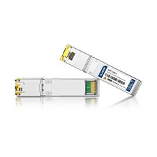 10-PC 10GBASE-T SFP+ Transceiver, Multi-Rate 2.5/5/10G SFP+ to RJ45 Copper Mo... picture