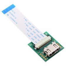 Raspberry PI Camera Module to HDTV  Type A Male HDTV FPC Flat Cable for PES001 picture