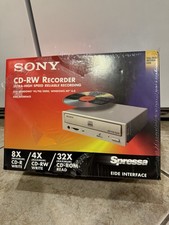 Sony CD-RW CRX140E Recorder EIDE 8x4x32 Internal Drive Windows 95/98/Me/2000 IDE picture