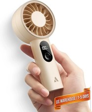 Aecooly Mighty Portable Fan, Powerful Handheld Fan, USB Rechargeable [10H Max Co picture