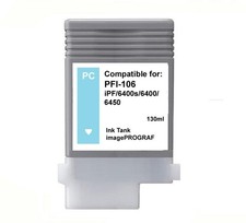PFI-106 Photo Cyan Ink Cartridge for Canon 6400s 6400 6450 Printer PFI106PC picture