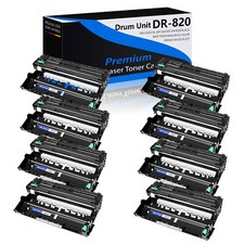 8PK Black DR820 Drum Unit Compatible with Brother HL-L5100DN HL-L5200DWT L6200DW picture