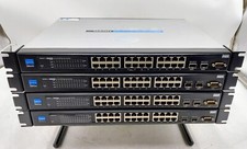 LOT OF 4 Cisco Linksys SRW2024 1.2 24-Port 10/100/1000 Gigabit Switch WebView picture