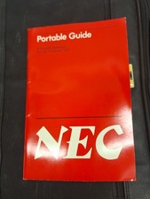 NEC Portable Guide for ProSpeed 286 personal computer vintage 1989 PC guide book picture