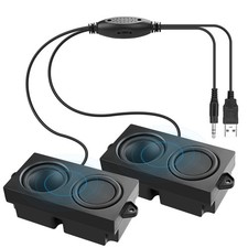 Computer Speakers for Desktop PC Laptop, Mini PC Computer Speaker USB Powered... picture