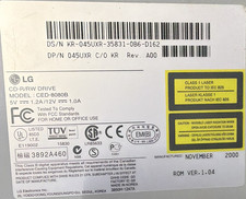 LG CED-8080B Internal IDE CD-R/RW Drive Beige 5.25 in for PC picture