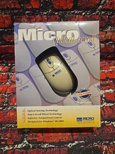 Micro Innovations Optical Scroll PS/2 Mouse PD450P - NEW picture