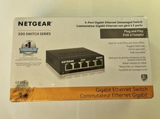 Netgear - 5-Port Gigabit Ethernet Switch ￼- GS305 - New picture