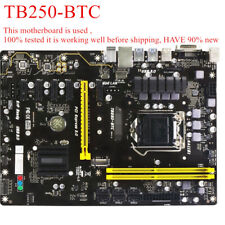 For BIOSTAR TB250-BTC Mining motherboard DDR4 for intel Desktop Motherboard Used picture