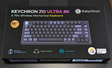Keychron J10 Ultra 8K Wireless Custom Mechanical Keyboard, Full Aluminum picture