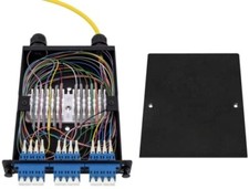 12 Fiber LC UPC Sm LGX Cassette Pre Loaded With Adapters And Pigtails Adapter picture