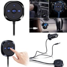 Bluetooth Wireless Music Audio Receiver Adapter To Car Aux In FM Speaker iPhone picture