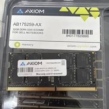 Axiom 32GB DDR4-3200 PC4-25600S SO-DIMM Laptop RAM SODIMM 30 Days Warranty picture