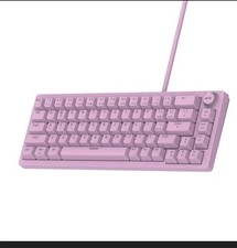 North Base Computer Keyboard - Blue:Compact Mechanical USB-A  Pink picture