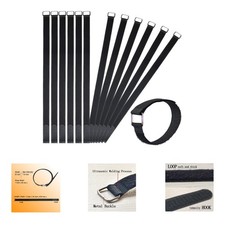 12-Pack 24-Inch Durable Nylon Cable Straps – Effortless Organization Solutions picture