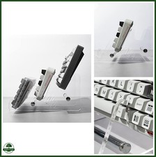 Keyboard Display Stand Acrylic Holder Durable Storage for Three Keyboards picture
