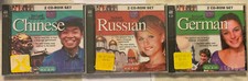 Instant Immersion Euro Method 2 CD-ROM Sets. Russian, Chinese&German. New. du1# picture