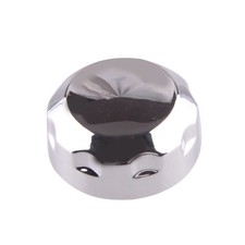 1x New Silver Radio Switch Knob Trim Cover Fit For Honda Goldwing GL1800 01-2011 picture
