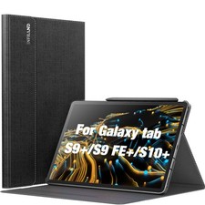 INFILAND Galaxy Tab S10+ Plus 2024/ S9+ Plus/ S9 FE Case, 06-Black  picture