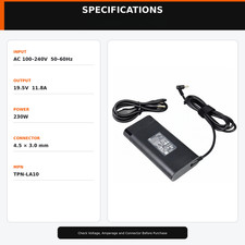 230W AC Power Adapter Charger for HP Omen 15-ek1013dx 16-c0002dx TPN-LA10 New picture