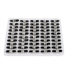 50 PCS Fiber Optical Coupler ST To ST Barrel Connector Simplex Singlemode Bulk picture