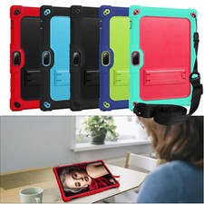 For Vankyo S10/ZZB ZB10 10 Inch Shoulder Strap Kids Rugged Case+Screen Protector picture