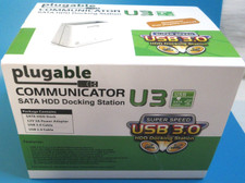 PLUGABLE COMMUNICATOR~U3~SATA HDD DOCKING STATION~ SUPER SPEED USB 3.0~NEW IN BX picture