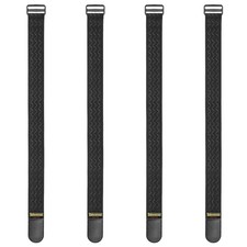 Trilancer Elastic Cinch Straps with Anti-Slip Strips, 24'' x 2'' (4 Pack) picture