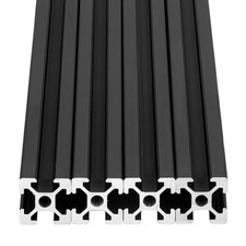 4pcs 400mm T Slot 2020 Aluminum Extrusion European Standard Anodized Linear Rail picture