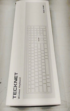 TECKNET Premium Bluetooth Keyboard for Mac, MacBook Pro/Air, iMac, White picture