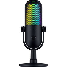 Razer Seiren V3 Chroma RGB USB Microphone with Tap-to-Mute Sensor - NEW OPEN  picture