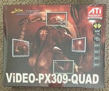 Jaton Video-PX309-Quad ATI Radeon 512MB PCI Express Graphics Card New in Box picture