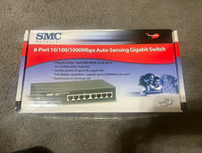 SMC Networks EZ Switch SMC8508T 8-Port Unmanaged Gigabit Desktop RJ-45 picture