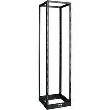 Tripp Lite 45U 4-Post Open Frame Rack Cabinet Threaded 12-24 Mount Holes - Black picture