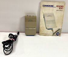 Vintage Commodore 1660 Modem 300 C64 W/Manual and Cable Untested - A8 picture