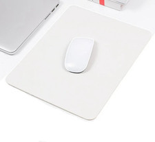 1 Pc Small Pu Leather Mouse Pad Non-Slip Waterproof Gaming Desk Mat For Pc picture