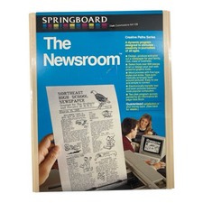 Springboard The Newsroom For Commodore 64/128 (1985) New & Sealed with  picture