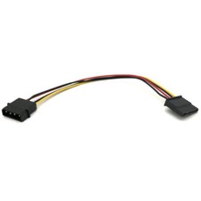 10x 8in Computer Internal Power Cable 5.25in Molex M to SATA Serial ATA F PC picture