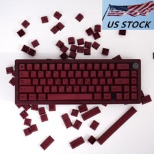 PBT Simple Red Style Keycap Cherry Profile 140pcs/set for MX Keyboard picture