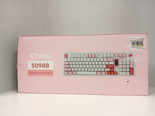 Akko 5098B Prunus Lannesiana Mechanical Keyboard With LCD Screen, Pink picture