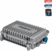 TRENDnet TI-OBF711, Industrial Outdoor 10G SFP+ to 10G PoE++ Media Converter picture