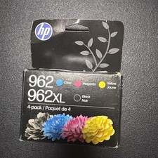 HP 962 962XL 4-pack - Ink - OEM - Cyan Magenta Yellow Black 3JB34AN#RFD DEC 2027 picture