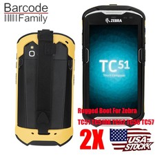 2X Protective Cover Bumper Boot HandStrap for Zebra TC51 TC510K TC52 TC56 TC57X picture