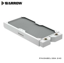 Barrow White Dabel 240mm Red Copper Radiator High Performance DABEL-28A 120mm x2 picture