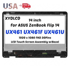 for ASUS ZenBook Flip 14 UX461 UX461UA-IB74T LCD Touch Screen Display Assembly picture